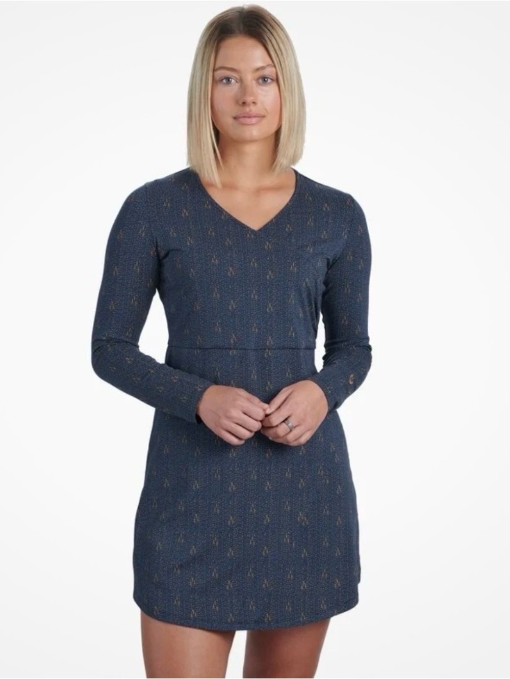 EUC- Kuhl ‘Anya’ Surplice Stretch Dress